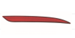 TESLA MODEL 3 2017-2023 — REAR BUMPER REFLECTOR LH; MODEL 3 2017-2022