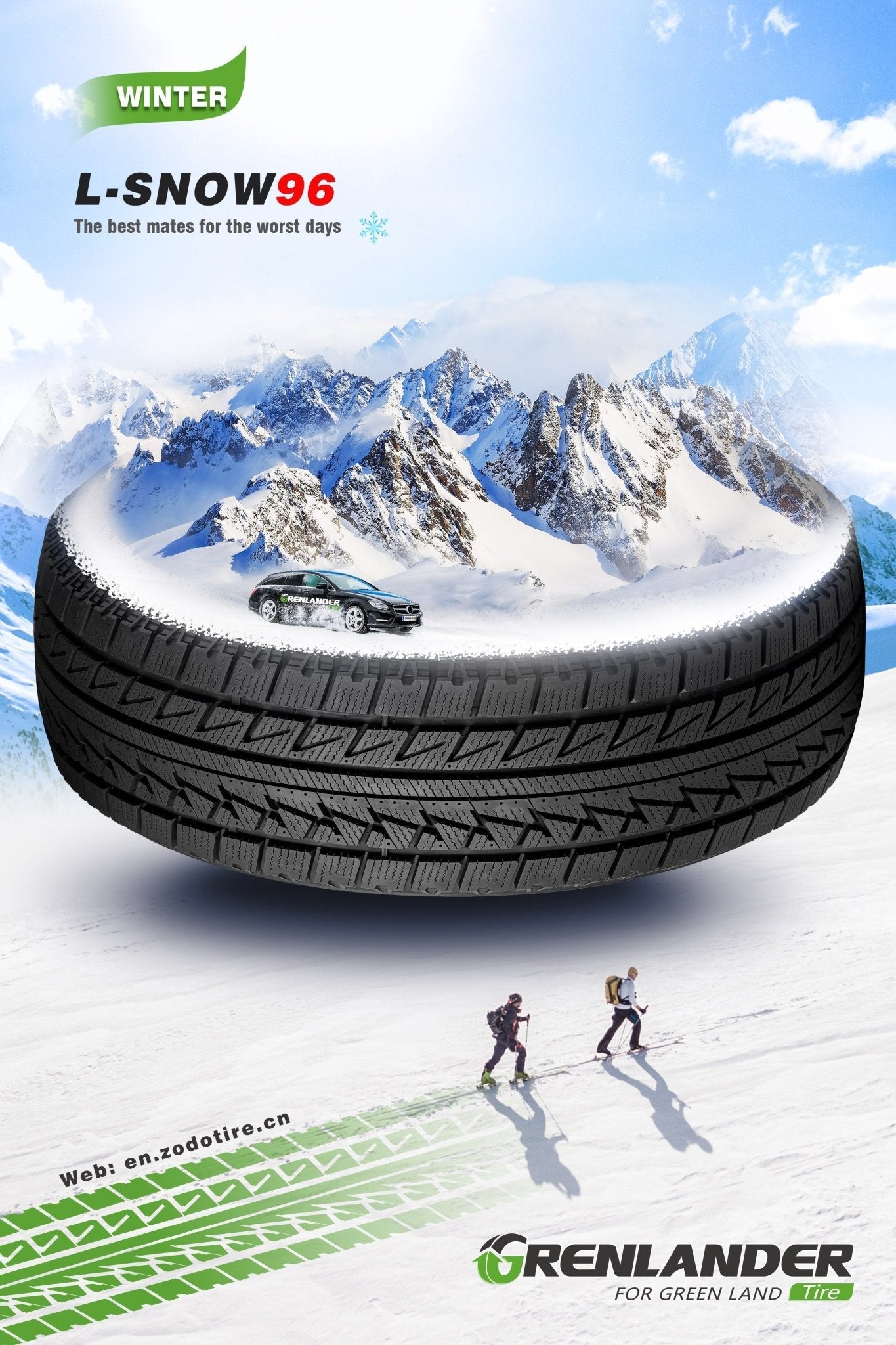 225/65R17 GRENLANDER L-SNOW96 WINTER