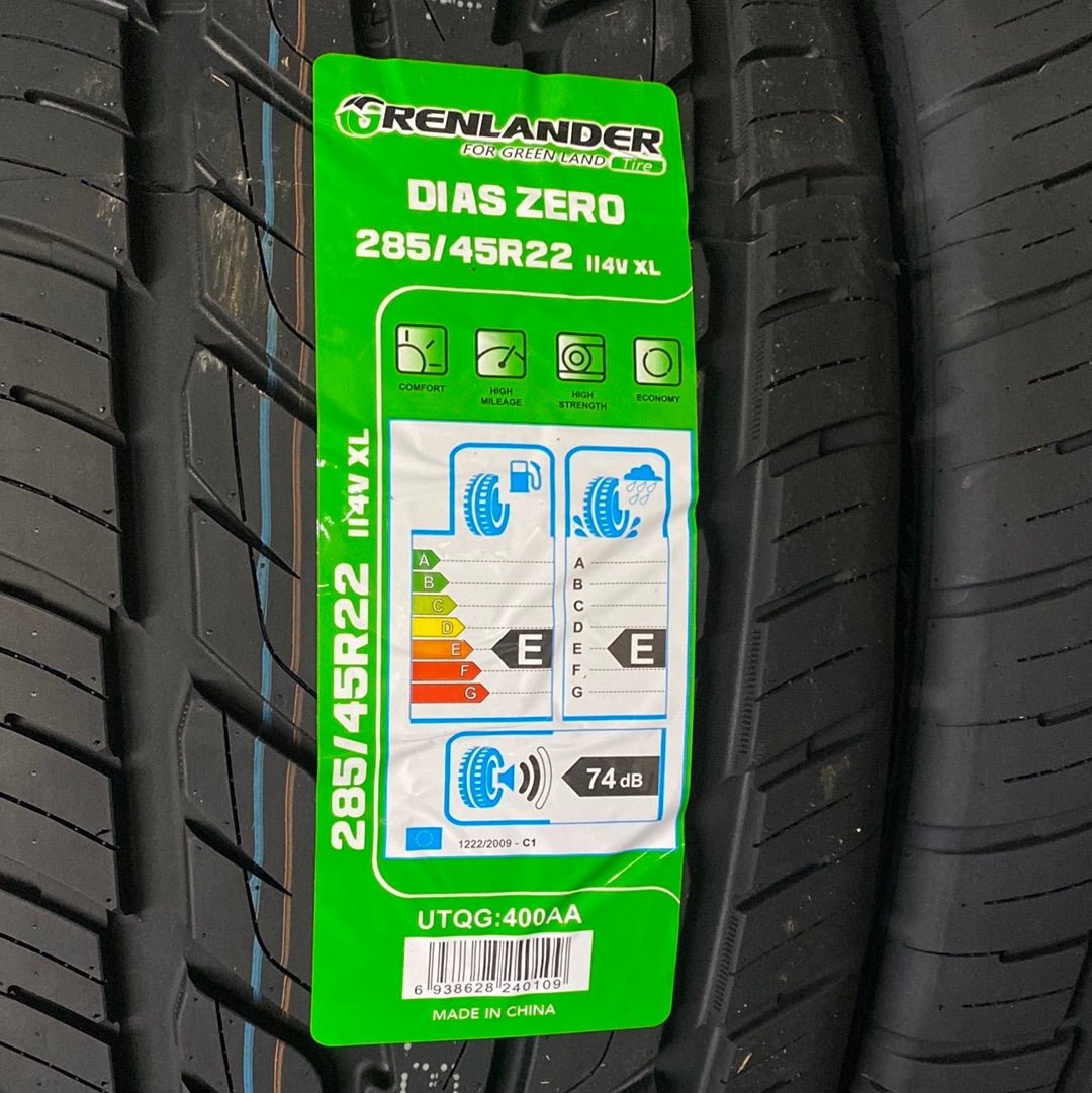 285/45R22 GRENLANDER DIAS ZERO UHP PASSENGER