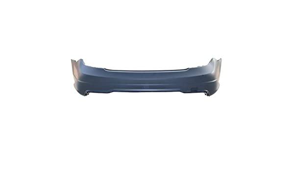 MERCEDES C-CLASS 2012-2021 — RR BUMPER PRIMED; W/ SPORT; W/O SENSOR; C250/C350 12-14 ; C63 AMG (2-DOOR) 12-15/(4-DOOR) 12-14