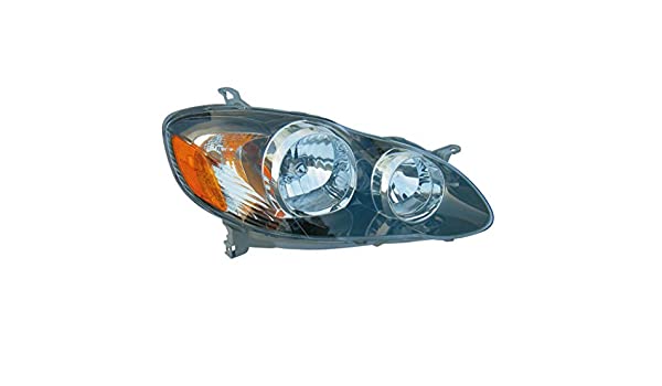 TOYOTA COROLLA 2003-2008 — HEAD LAMP RH; FOR S / XRS SEDAN 2005-2008