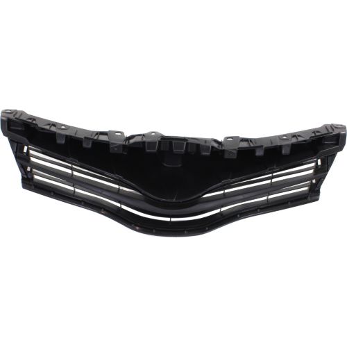 TOYOTA YARIS 2012-2014 — FRONT GRILLE; BLACK BAR ;HATCHBACK 2012-2014 ( EXCEPT SE )