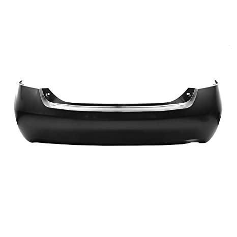 TOYOTA CAMRY 2007-2011 — REAR BUMPER PRIMED; FOR 1- EXHAUST ;4CYL; W/O SPOILER HOLES; CAMRY 2007-2011 ( EXCEPT SE )