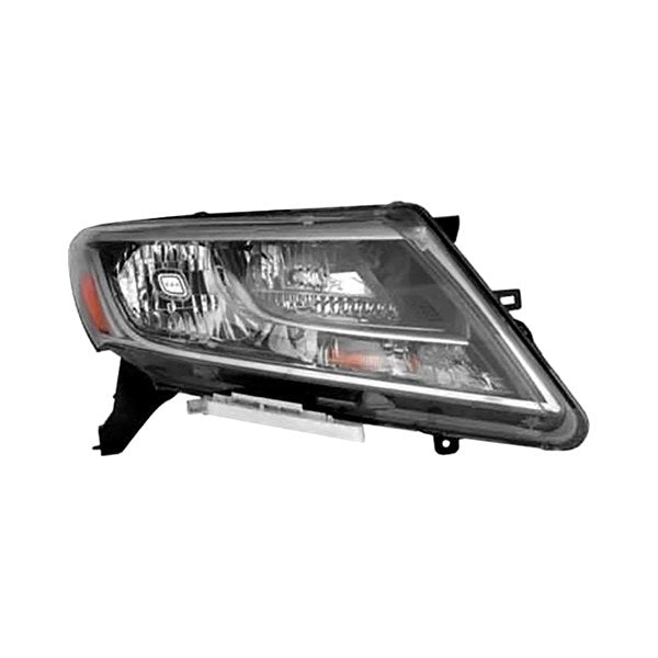 NISSAN PATHFINDER 2013-2016 — HEAD LAMP HALOGEN RH; CHROME; PATHFINDER 2013-2016