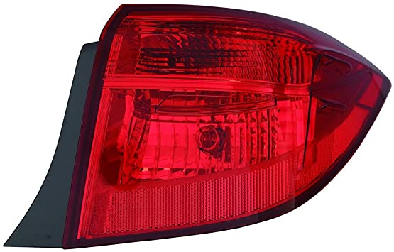 TOYOTA COROLLA 2014-2019 — TAIL LAMP RH; LED; SEDAN 2017-2019