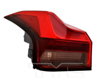 LEXUS UX200 2019-2022 — OUTER TAIL LIGHT LH; W/O LOGO; EXC 19-20 LUXURY; UX200/UX250H 2019-2022 CAPA