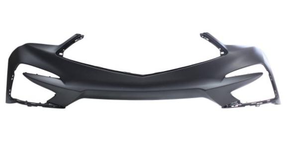 ACURA RDX 2019-2025 — FRONT BUMPER PRIMED; W/O WASHER AND SENSOR HOLES; RDX 2019-2021 CAPA