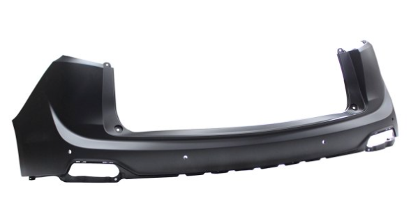 ACURA RDX 2019-2025 — REAR UPPER BUMPER PRIMED; W/ SENSORS; RDX 2019-2021 CAPA