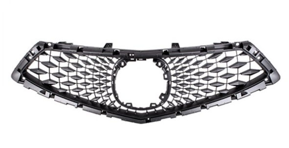 ACURA RDX 2019-2025 — FRONT GRILLE; PAINTED SIL-GRAY; W/ A-SPEC; W/O CAMERA; RDX 2019-2021 CAPA