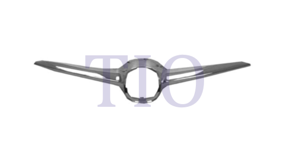 ACURA TSX 2004-2008 — FRONT CENTER GRILLE MOLDING; CHROME; TSX 2006-2008