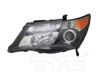ACURA MDX 2007-2013 — HID HEADLIGHT LH; FOR BASE/TECH; 2007-2009 CAPA