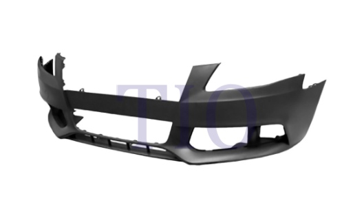 AUDI A4 2009-2016 — FR BUMPER PRIMED W/O H.LAMP WASHER HOLE/S-LINE PKG; A4 2009-2012/S4 2010-2012