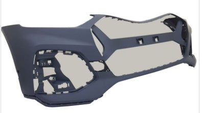 AUDI Q5/SQ5 2018-2025 — FRONT BUMPER PRIMED; W/ TOW COVER & PARALLEL PARK; W/O WASHERS; Q5/SQ5/SPORTBACK/PHEV 2021-2025