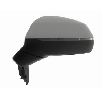 AUDI Q5/SQ5 2018-2025 — MIRROR LH; PTM COVER; HEATED/POWER/SIGNAL/MAN-FOLDING; Q5/SQ5 18-25; PHEV 20-25; Q5/Q5_SPORTBACK 21-25 (OE 80B 857 409 C 9B9)