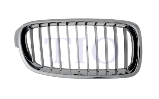 BMW 3 SERIES 2012-2018 — GRILLE RH; LUXURY LINE; CHROME/ BLACK; SEDAN 2012-2018 / WAGON 2014-2019