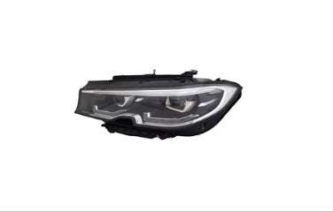 BMW 3 SERIES 2019-2025 — LED HEAD LIGHT LH; CHROME; ADAPTIVE LIGHTS; 330I/XDRIVE 19-22; M340I/XDRIVE 2020-2022 (OE 63118496159)