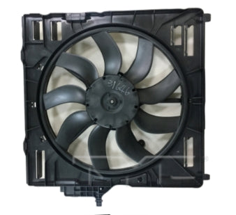 BMW X5 2007-2010 — DUAL RAD/CND FAN ASSBY; BRUSHLESS MOTOR; X5 2007-2013; X6 2008-2014 (17427576281)