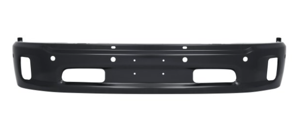 RAM RAM PICKUP-RAM 2011-2018 — FR FACE BAR; BLACK; W/ FOG AND SENSOR HOLES; RAM PICKUP-RAM-1500 14-18/CLASSIC 19-24