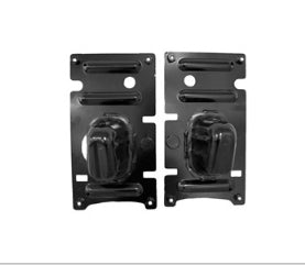 RAM RAM PICKUP-RAM 2019-2025 — FRONT BUMPER BRACKET SET (LH+RH); STEEL; EXC REBEL/TRX; 1500 2019-2024