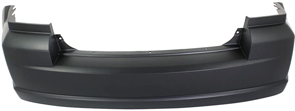 DODGE CALIBER 2007-2012 — REAR BUMPER PRIMED; W/O EXHAUST CUTOUT; CALIBER 2007-2012 (EXCEPT SRT/RT MODELS)