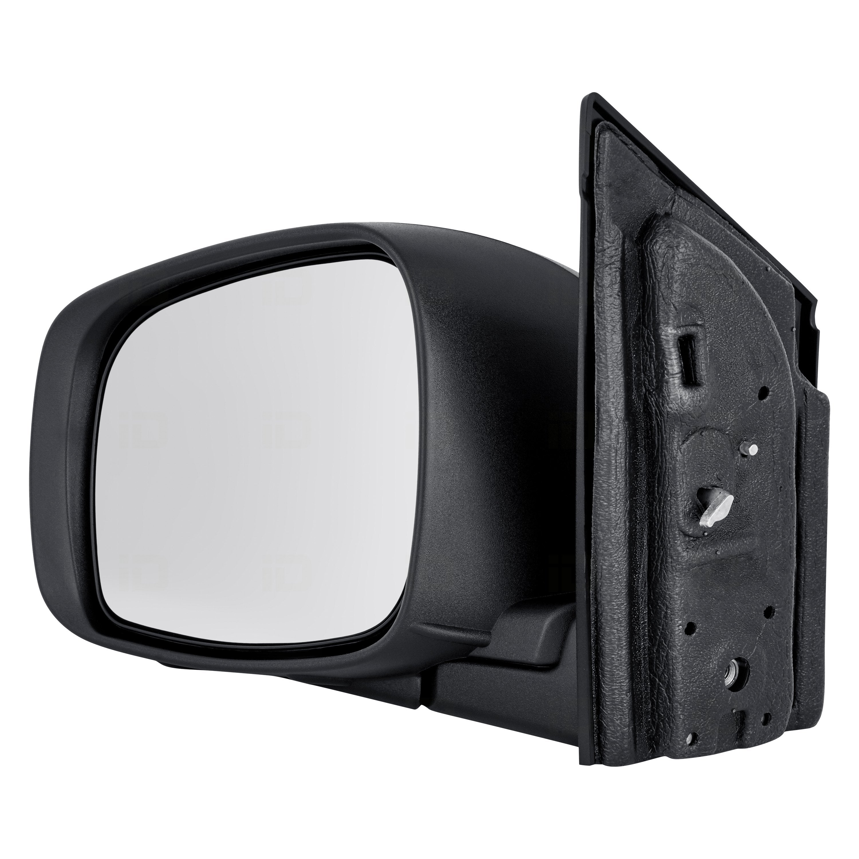 DODGE GRAND CARAVAN 2008-2020 — DOOR MIRROR LH; MANUAL; TEXTUREED; CARAVAN/TOWN_AND_COUNTRY 2008-2010
