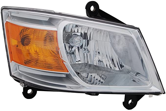 DODGE GRAND CARAVAN 2008-2020 — PASSENGER SIDE HEAD LAMP; CARAVAN 2008-2010