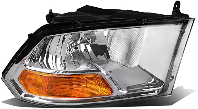 DODGE PICKUP 2009-2010 — HEAD LAMP RH; W/O QUAD; RAM1500 09-10/25-3500 2010; PU-RAM-15-5500 11-12
