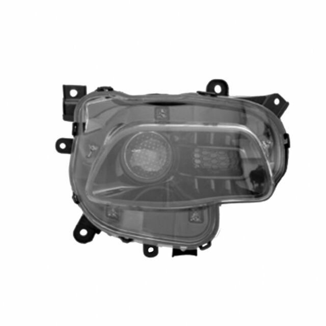 JEEP CHEROKEE 2014-2018 — HEAD LAMP HALOGEN RH; BLACK TRIM; CHEROKEE 2014-2016/TRAILHAWK 2016 CAPA