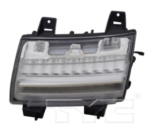 JEEP WRANGLER_JL 2018-2025 — FRONT LED TURN SIGNAL/PARKING LIGHT LH; WRANGLER_JL 18-25; GLADIATOR 20-25 CAPA