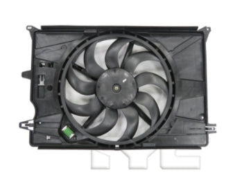 JEEP RENEGADE 2015-2023 — RAD/CND FAN ASSY; 1.4L; W & W/O A/C; RENEGADE 2015-2018; 500X 2016-2018 (OE 68256125AA)
