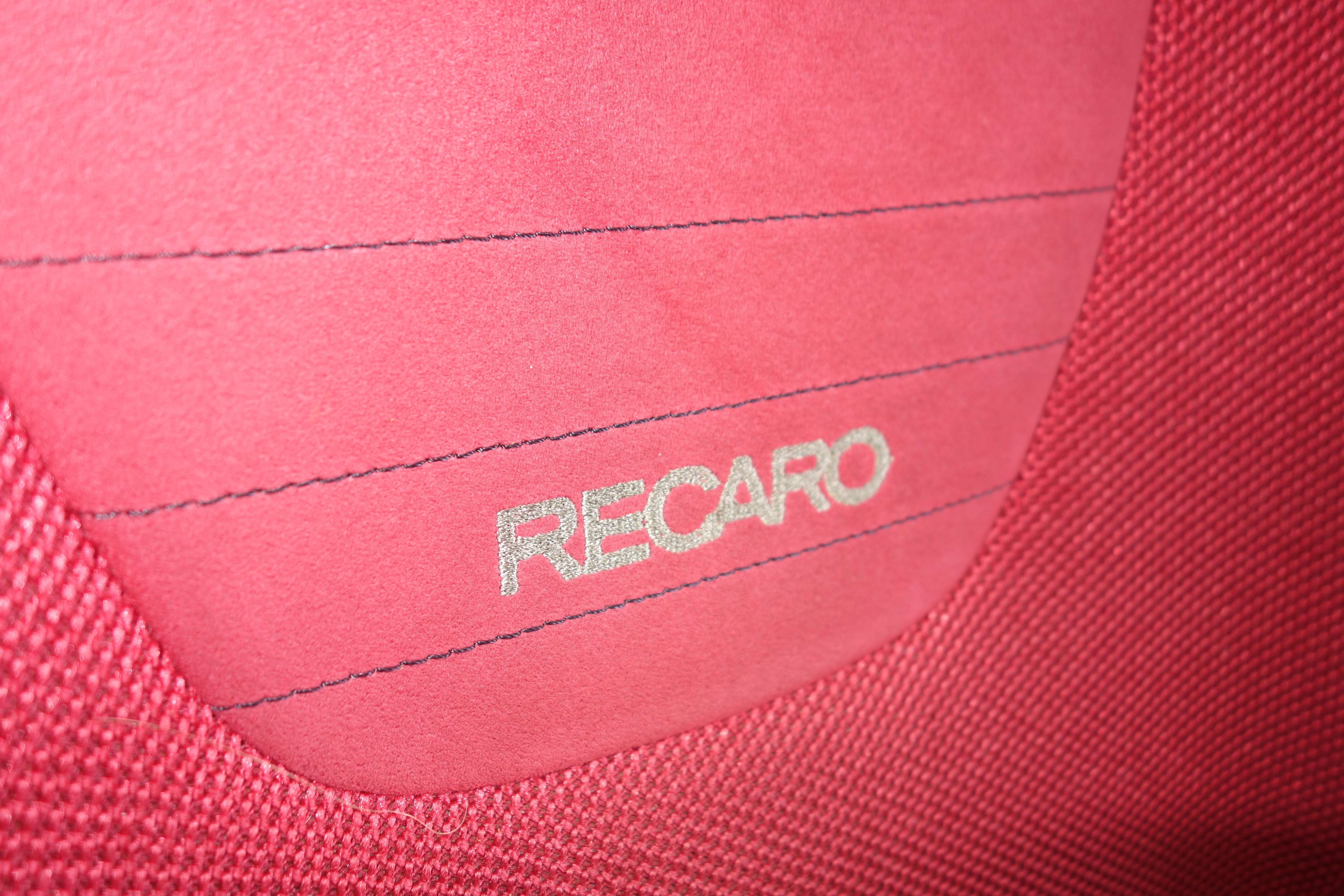 JDM Honda Civic Type R EP3 Recaro Seats Red Front Pair w/ Rails 2001–2005