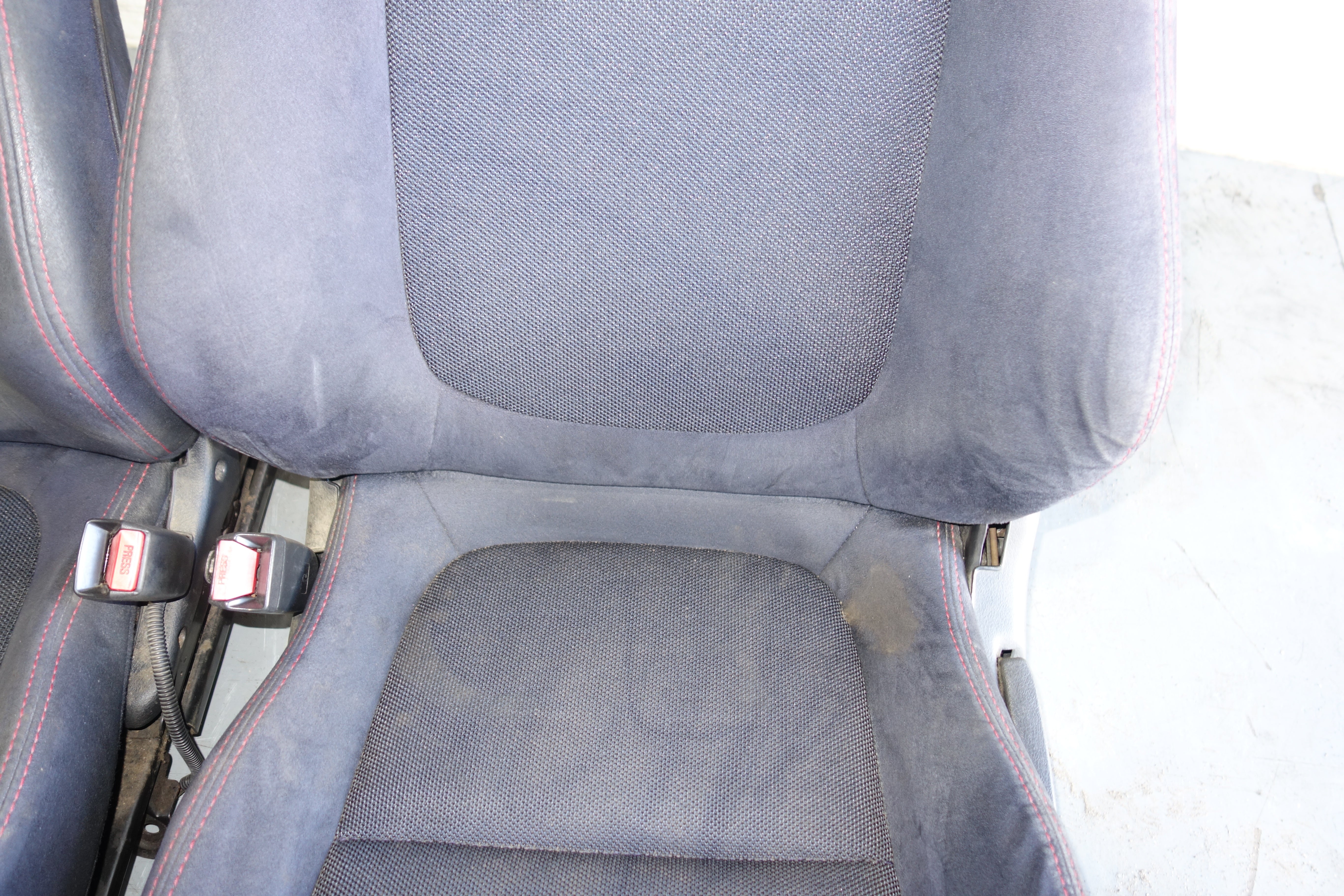 JDM Honda Integra Type R DC2 OEM Seat Set Front & Rear Black Suede 2-Door 1994–2001