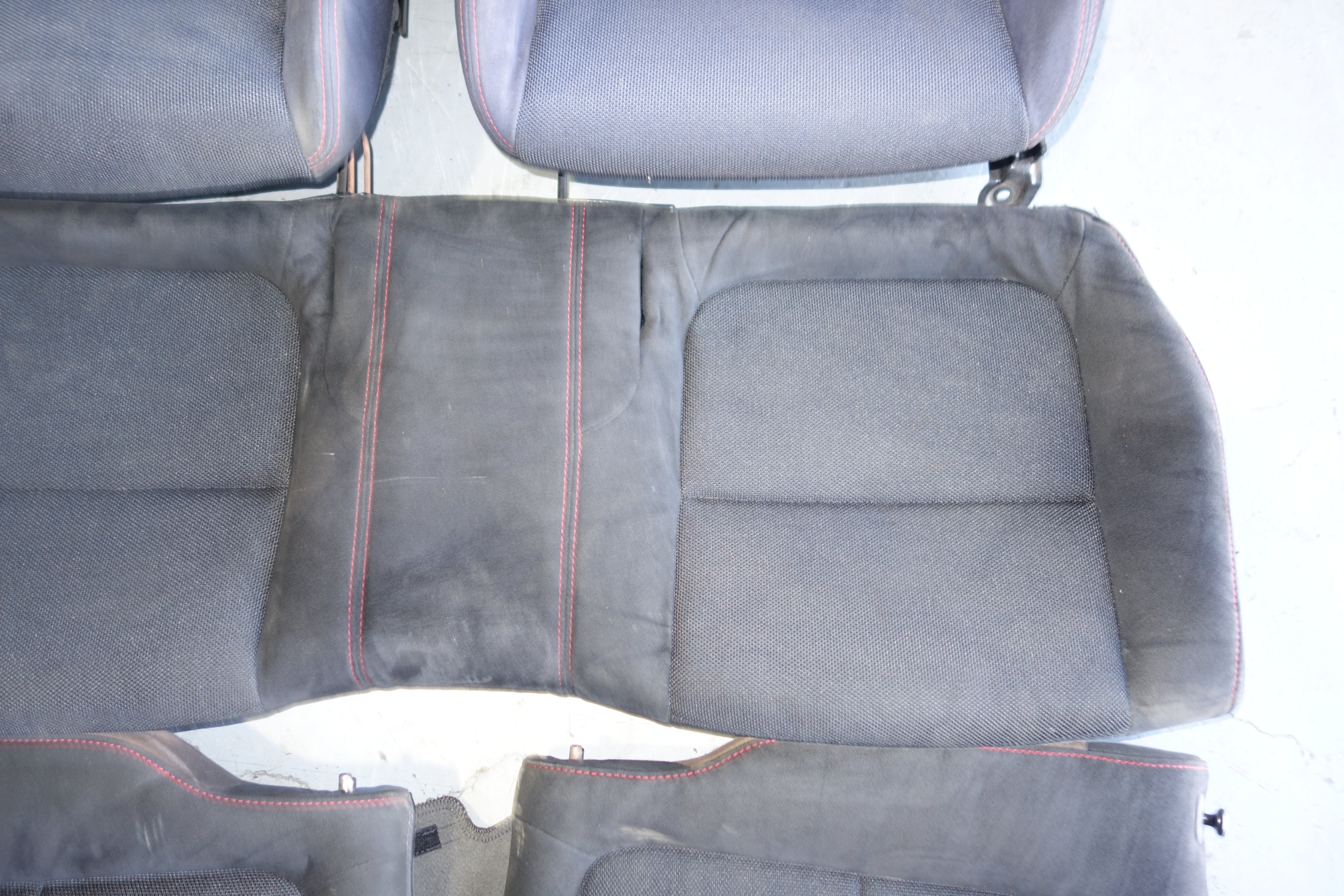 JDM Honda Integra Type R DC2 OEM Seat Set Front & Rear Black Suede 2-Door 1994–2001