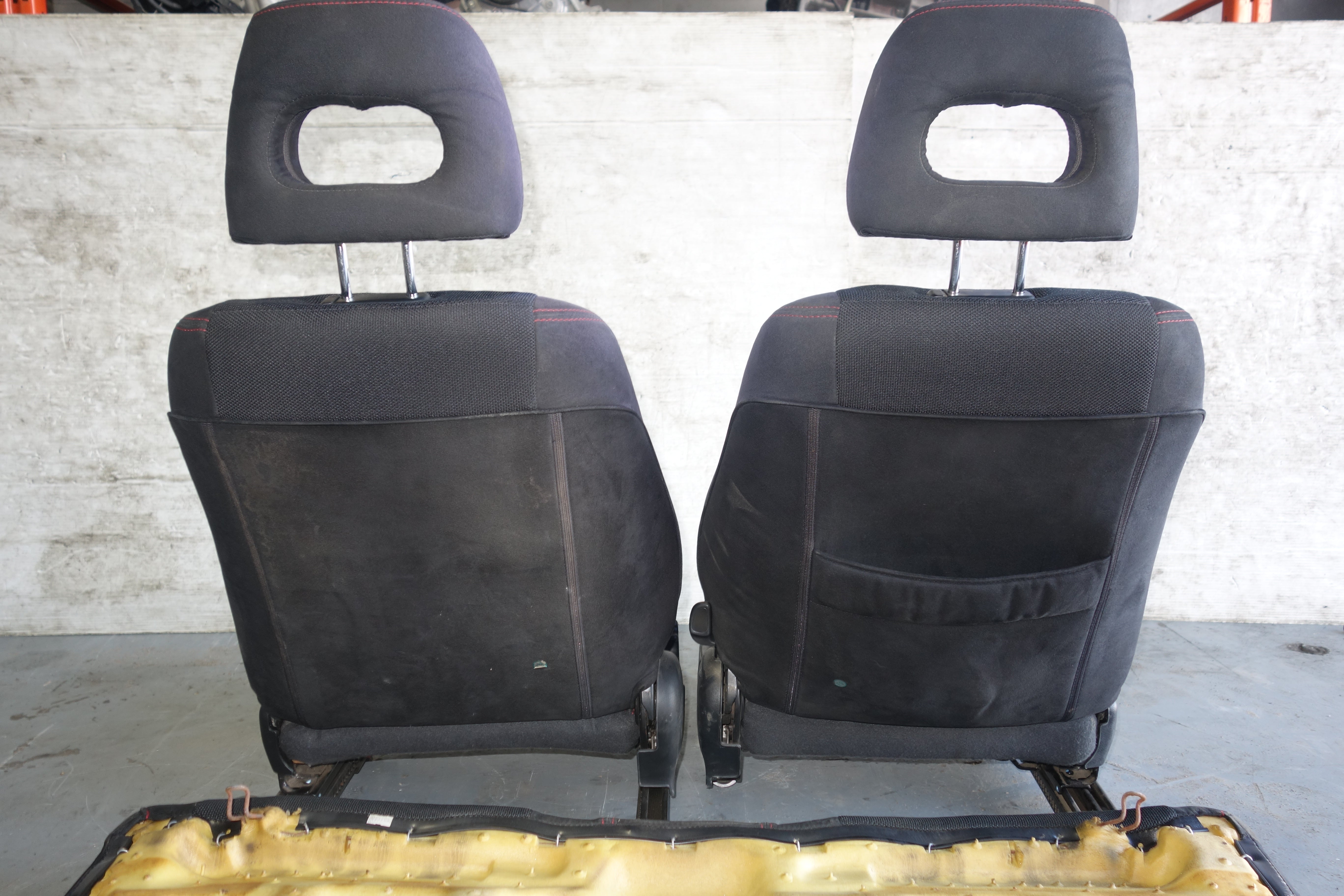 JDM Honda Integra Type R DC2 OEM Seat Set Front & Rear Black Suede 2-Door 1994–2001