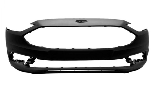 FORD FUSION 2017-2020 — FRONT BUMPER PRIMED; W/O TOW AND AUTO PARK; FUSION/ENERGI/HYB 2017-2018 (EXC SPORT)