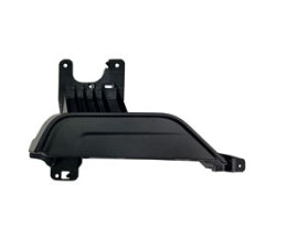 FORD PICKUP F150 2021-2023 — FOG LIGHT COVER LH; PLASTIC; MATTE BLACK TEXTURE; 2021-2023