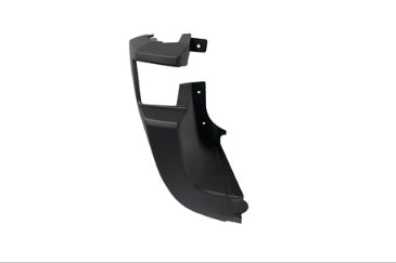 FORD TRANSIT VAN 2020-2025 — REAR BUMPER END CAP LH; TEXTURED BLACK; W/ BLIND SPOT BRACKET; 2020-2025