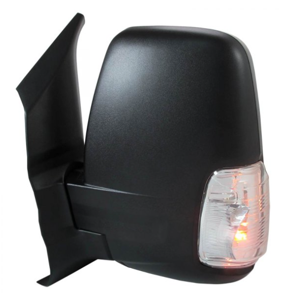 FORD TRANSIT VAN 2015-2019 — MIRROR LH; POWER/HEATED/SIGNAL/FOLD/SHORT-ARM; MEDIUM & HIGH ROOF; T-150/250/350/350HD 18-19
