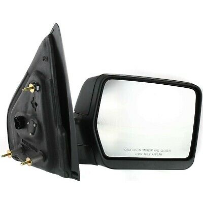 FORD PICKUP F150 1997-2005 — POWER DOOR MIRROR RH ; BLACK TEXTURED; W/O HEATED ; W/O PUDDLE LIGHT; MANUAL FOLDING; LIGHTDUTY 2004-2008