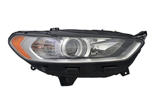 FORD FUSION 2013-2016 — HALOGEN HEADLIGHT RH; FUSION/ENERGI/HYBRID 2013-2016 CAPA