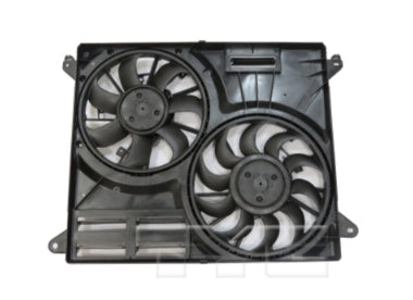 FORD EDGE 2015-2018 — RAD/CND FAN ASSY; 2.0L; W/ BRUSHLESS MOTOR; 2015-2018 (OE F2GZ 8C607 A)