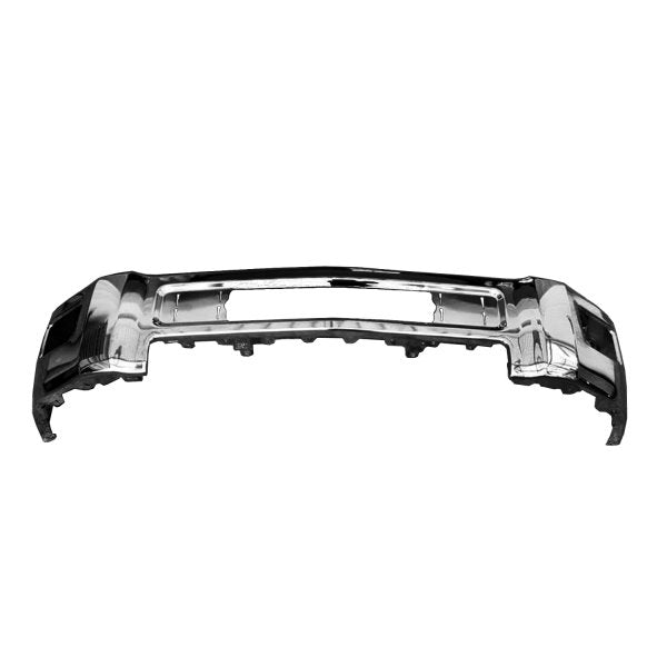CHEVROLET SILVERADO PICKUP 2014-2018 — FR FACE BAR; CHROME; W/FOG-HOLES; W/O SENSOR HOLES;SILVERADO 2500/3500 15-19