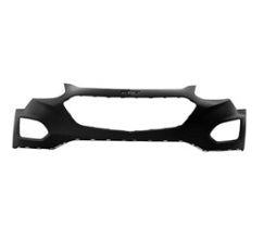 CHEVROLET EQUINOX 2010-2017 — FRONT UPPER BUMPER PRIMED; W/ FOGS; FOR LT/LTZ/PREMIER; 2016-2017