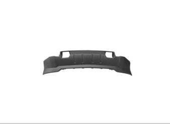 CHEVROLET SILVERADO PICKUP 2014-2018 — FRONT LOWER BUMPER DEFLECTOR; D-GRAY TEXTURED; FOR 2500/3500; 2015-2019