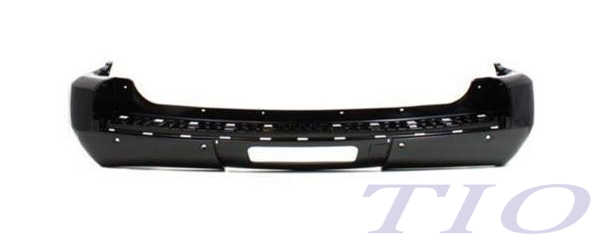CADILLAC ESCALADE 2007-2014 — REAR BUMPER PREMED; W/ SENSOR; ESCALADE 07-14/ HYB 09-13; TAHOE/YUKON DENALI 07-14
