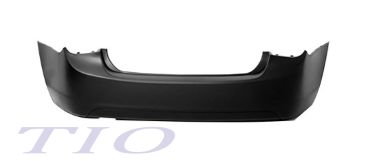CHEVROLET CRUZE 2011-2015 — REAR BUMPER PRIMED; W/O SENSORS; 1-PIECE; ECO/LS/LT/LTZ MODELS; 2011-2015/LTD 2016 CAPA