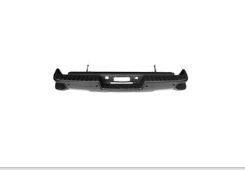 CHEVROLET SILVERADO PICKUP 2014-2018 — REAR STEP BUMPER ASSY; PTM; W/ SENSORS & CORNER STEP; 1500-SILVERADO/SIERRA/DENALI 14-18; LEGACY/LIMITED 2019