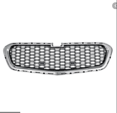 CHEVROLET MALIBU 2013-2015 — FRONT CENTER GRILLE; BLACK/CHROME MOLDING; MALIBU 2014-2015/LIMITED 2016