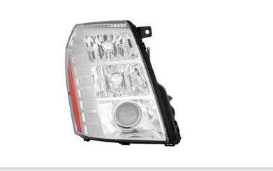 CADILLAC ESCALADE 2007-2014 — HID HEADLIGHT RH; 2ND DESIGN; ESCALADE/EXT/ESV/HYB 2009-2014