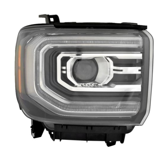 GMC SIERRA PICKUP 2014-2018 — LED HEADLIGHT RH; DENALI/SIERRA 1500 2016-2018; SIERRA 1500 LIMITED 2019